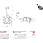 Halter, Kohlebürsten SBH0114S