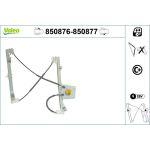 Valeo Fensterheber 850876 Valeo Fensterheber 850876