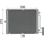 MAHLE Kondensator, Klimaanlage AC 317 000P
