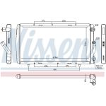 Nissens Wasserkühler PKW 63911A Nissens Wasserkühler PKW 63911A