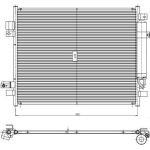 Kondensator, Klimaanlage 350418 Kondensator, Klimaanlage 350418