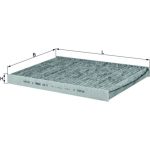 MAHLE Filter, Innenraumluft LAK 31 MAHLE Filter, Innenraumluft LAK 31