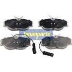 Japanparts Bremsbeläge PA-0242AF Japanparts Bremsbeläge PA-0242AF