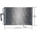 Kondensator, Klimaanlage AC 335 000S Kondensator, Klimaanlage AC 335 000S