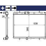 Kühler, Motorkühlung CR 2014 000S Kühler, Motorkühlung CR 2014 000S