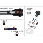 ROOKS Drehmomentschlüssel 1/2", 10-100 Nm – Präzise und langlebig ROOKS Drehmomentschlüssel 1/2", 10-100 Nm – Präzise und langlebig