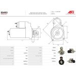 S0493 AS-PL Anlasser (Starter) S0493