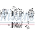 89092 Nissens Klimakompressor PKW 89092 89092 Nissens Klimakompressor PKW 89092