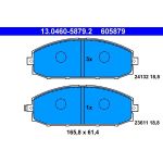 Bremsbelagsatz Nissan P. Patrol Gr V 2.8-3.0 Dti 97-10 13.0460-5879.2 Bremsbelagsatz Nissan P. Patrol Gr V 2.8-3.0 Dti 97-10 13.0460-5879.2