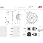 A0118 AS-PL Lichtmaschine (Generator) A0118