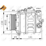 Kompressor, Klimaanlage 32256 Kompressor, Klimaanlage 32256