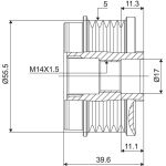 VALEO Freilauf 588086 VALEO Freilauf 588086