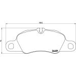 BREMBO Bremsklötze VA P 65 019 BREMBO Bremsklötze VA P 65 019