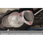 Flansch, Abgasrohr 82 00 7055 Flansch, Abgasrohr 82 00 7055