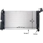 MAHLE Kühler, Motorkühlung CR 1526 000S