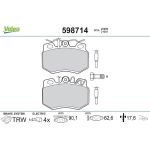 VALEO Bremsbeläge 598714 VALEO Bremsbeläge 598714