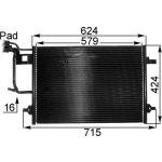 MAHLE Kondensator, Klimaanlage AC 242 000P MAHLE Kondensator, Klimaanlage AC 242 000P