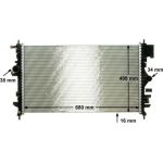 Kühler, Motorkühlung CR 1099 000P
