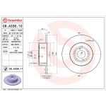 Brembo Bremsscheibe Hinterachse 08.A336.11