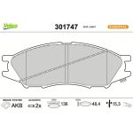 Valeo Bremsbelagsatz 301747 Valeo Bremsbelagsatz 301747