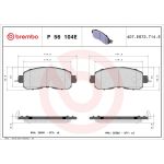 BREMBO Bremsbelagsatz, Scheibenbremse P 56 104E BREMBO Bremsbelagsatz, Scheibenbremse P 56 104E