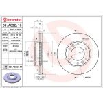 94 481 019 Bremsscheibe VA 09.A632.10 94 481 019 Bremsscheibe VA 09.A632.10