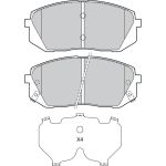 VALEO Bremsbeläge 598934