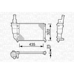 Magneti Marelli Motorkühler 350213113003 Magneti Marelli Motorkühler 350213113003
