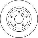 TRW Bremsscheibe BMW E46 98 DF4212 TRW Bremsscheibe BMW E46 98 DF4212