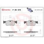 BREMBO Bremsklötze VA P 06 078