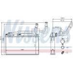 Nissens Heizungskühler PKW 70529