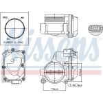 Nissens Drosselklappenstutzen 955060 Nissens Drosselklappenstutzen 955060