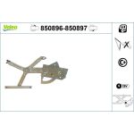Valeo Fensterheber 850897 Valeo Fensterheber 850897