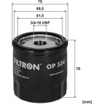 OP 534 Filtron Ölfilter OP 534 OP 534 Filtron Ölfilter OP 534
