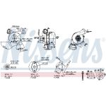 NISSENS Turbolader 93149 NISSENS Turbolader 93149