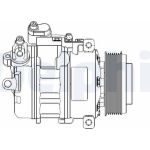 Delphi Kompressor CS20479 Delphi Kompressor CS20479