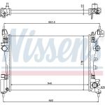 Nissens Wasserkühler PKW 61918 Nissens Wasserkühler PKW 61918