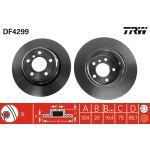 TRW Bremsscheibe DF4299
