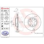 Bremsscheibe VA 09.C825.11
