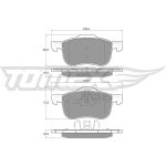 TOMEX brakes Bremsbelagsatz, Scheibenbremse TX 14-04 TOMEX brakes Bremsbelagsatz, Scheibenbremse TX 14-04