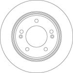 80 482 022 Bremsscheibe HA DF6627 80 482 022 Bremsscheibe HA DF6627