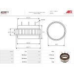 AS-PL Lichtmaschinenstator AS3011 AS-PL Lichtmaschinenstator AS3011