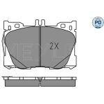 MEYLE Scheibenbremsbelagsatz 025 225 8618/PD MEYLE Scheibenbremsbelagsatz 025 225 8618/PD