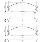 Bosch Bremsbelagsatz 0 986 494 848 Bosch Bremsbelagsatz 0 986 494 848
