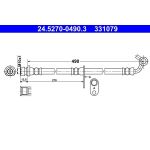 ATE Bremsschlauch 24.5270-0490.3 ATE Bremsschlauch 24.5270-0490.3