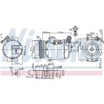 Nissens Klimakompressor PKW 89592 Nissens Klimakompressor PKW 89592