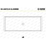 PLEUELLAGER 01-4873/4 0.25MM PLEUELLAGER 01-4873/4 0.25MM