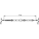 Handbremsseil 1987477733 Handbremsseil 1987477733