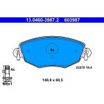 Bremsbelagsatz Ford P. Mondeo 1,8-3,0 00-07 13.0460-3987.2 Bremsbelagsatz Ford P. Mondeo 1,8-3,0 00-07 13.0460-3987.2