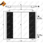 NRF Klimakondensator 35785 NRF Klimakondensator 35785